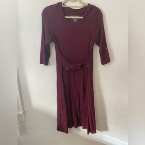 Latched Mama 3/4 sleeve swing dress